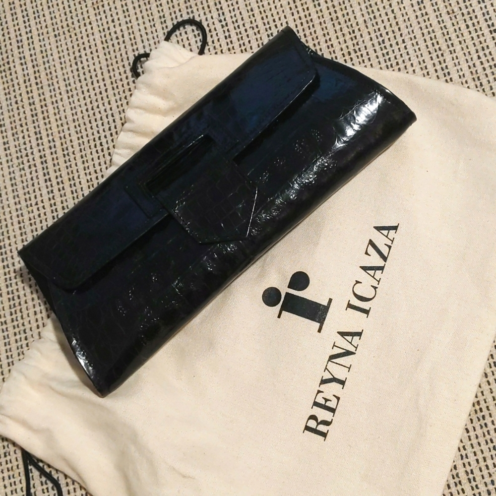 Crocodile Designer Clutch